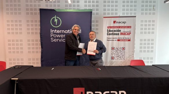 Agreement Signed Between International Power Services' Cardones Plant and INACAP